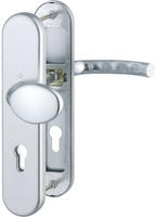 HOPPE Schutzgarnitur T&ocirc;ky&ocirc; 76G/3331/3410/1710 Alu.F1 72mm 41-46mm - 3666887