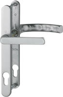 HOPPE Dr&uuml;ckergarnitur LI&Egrave;GE - Schmalschild 24 mm, Griff flach,67 - 72 -