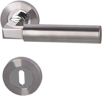 ALPERTEC Solid 2-R edelstahl poliert-satiniert Buntbart