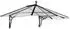 Palram Canopia Vordach Iris 1780 (174,5x125 cm) anthrazit