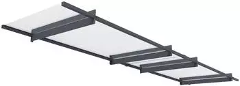 Palram Canopia Vordach Nancy (411x14x94 cm)
