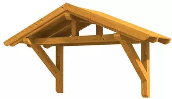 Skan Holz Vordach Stralsund Typ 1 (206315)