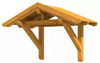 Skan Holz Vordach Siegen Typ 1 (206216)