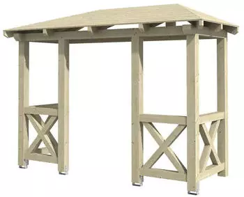 Skan Holz Vordach Wismar Typ 5 (206551)
