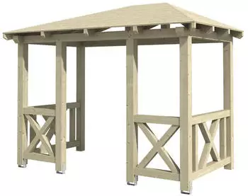 Skan Holz Vordach Wismar Typ 7 (206575)