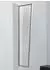 Gutta Vordach-Seitenteil B1 Acryl (45-60x200 cm) silberfarben