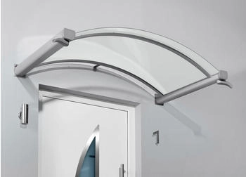 Gutta TYP BV/B (200x90 cm) transparent/silberfarben