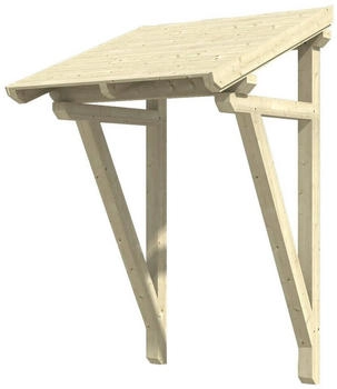 Skan Holz Pultvordach Potsdam 2 (176x156x293 cm) natur