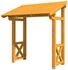 Skan Holz Pultvordach Paderborn 4 (242x156x293 cm) eichefarben