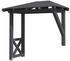 Skan Holz Vordach Wismar 3 (258x126x264 cm) grau