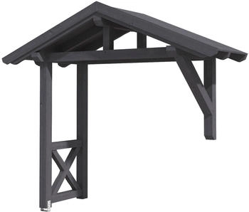 Skan Holz Vordach Stralsund 3 (289x116x279 cm) grau