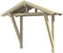 Skan Holz Vordach Stralsund 2 (289x116x279 cm) natur