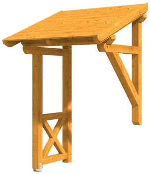 Skan Holz Pultvordach Potsdam 3 (176x156x293 cm) eichefarben