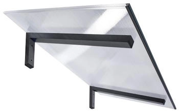 Gutta Pultvordach PT/SE 10 mm klar Aluminium