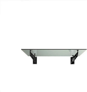 Glaszentrum Hagen Glasvordach - Überdachung 190x90cm inkl. Halter in Ral 7016