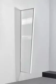 Gutta Vordach-Seitenteil B1 Stegplatte klar, wei&szlig;, 200x60cm (7220133)