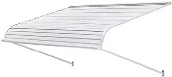 VEVOR T&uuml;rvordach Aluminium 152,4x106,6cm Au&szlig;enbereich (QL-60INCH)
