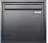 Gutta BS Plus 160 Rechteckvordach mit Seitenteil links & Briefkasten, anthrazit (UP10-110)