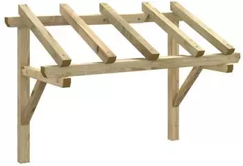 vidaXL T&uuml;rvordach Kiefer Massivholz 150x100x100cm (49452)