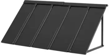 VEVOR Türvordach 143x61cm Stahl, Regen-/Sonnenschutz (CGW-56INCH)