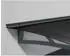 Palram Aquila Haustürvordach Acryl Solargrau 453x91x17cm