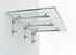 Glaszentrum Hagen Glasvordach Typ-L, VSG-Klarglas, 250x90cm