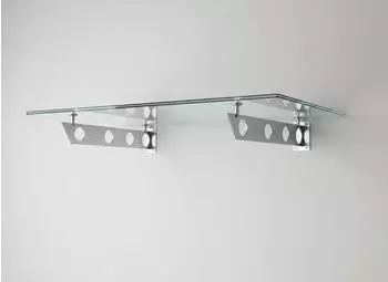 Glaszentrum Hagen Typ/S Glasvordach VSG-Glas 200x90cm (GH-200.2-S)