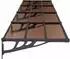 vidaXL Türvordach 396x90cm Polycarbonat schwarz (153703)