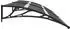 vidaXL Vordach 240x75cm Polycarbonat schwarz (144826)