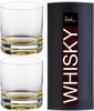 Eisch Whiskyglas »GENTLEMAN, 400 ml«, (Set, 2 tlg., 2 Whiskybecher in