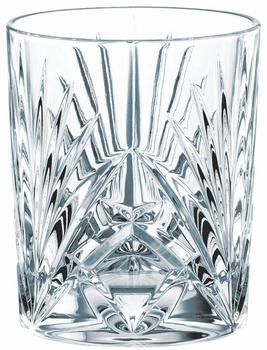 Nachtmann Palais Whisky Tumbler, 6er Set, Whiskybecher, Whiskyglas, Kristallglas, 288 ml, 105401
