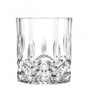 RCR Set 6 Gläser Wasser Cocktail Getränk Opera 30 CL Eco Kristall Handgeschnitzt