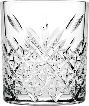 Pasabahce 52790 Whsky Glas Tumbler Tmeless m Krstall-Desgn 345ml 6 Stück