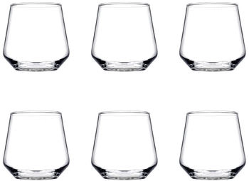 Pasabahce 6x Whskyglas Allegra, 345 ml Whskygläser