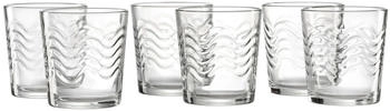 Ritzenhoff & Breker WAVE Whskybecher 250 ml 6er Set - DS - Glas 812046