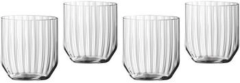 Spiegelau 4-telges Whskybecher-Set, Whsky-Gläser, Krstallglas, 345 ml, Lnear, 4940176, Klar