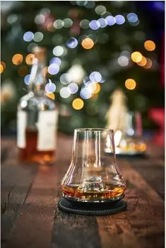 Peugeot PEUGEOT Whisky-Verkostungsset ATMOSPH&Egrave;RE mit schwarzen K&uuml;hlsockeln