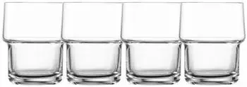 Schott-Zwiesel Click Whiskyglas, stapelbar, 357ml, 4er-Set (124585)
