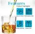 Intirilife Classic Whiskeygläser-Set 6er Pack, Kristallglas 200ml (IL-100597)