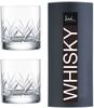 Eisch Whiskyglas »GENTLEMAN«, (Set, 2 tlg., 2 Whiskybecher in Geschenkröhre),
