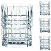 Nachtmann Whiskyglas »Square«, (Set, 4 tlg.), Made in Germany, 345 ml, 4-teilig