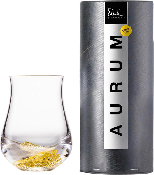 Eisch Whiskyglas Aurum (1-tlg), handgefertigt, bleifreies Kristallglas, 360 ml