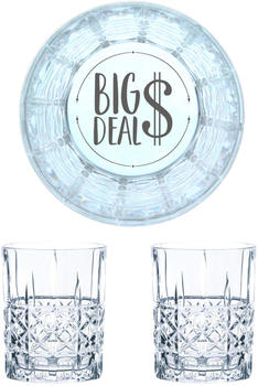 Nachtmann Whiskyglas Gravur Big Deal 345 ml, 2er Set