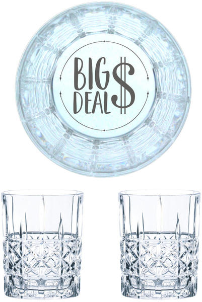 Nachtmann Whiskyglas Gravur Big Deal 345 ml, 2er Set