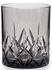 QSquared NYC Twilight Collection Whiskyglas aus Tritan 300 ml, Glas mit einem Hauch anthrazit