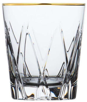 Arnstadt Kristall Whiskyglas London Gold clear (10 cm) Kristallglas mundgeblasen · handgeschliffen · Direkt vom Hersteller