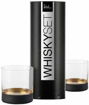 Eisch Set 2 Whiskybecher H.95mm/400ml 500/14 in GR COSMO GOLD