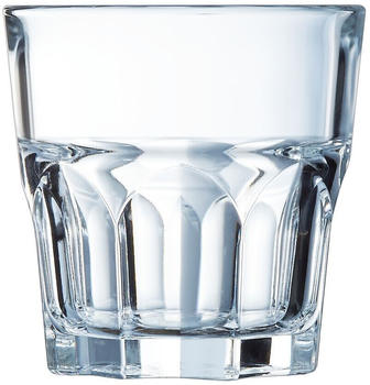 Arcoroc ARC J2609 Granity Whiskyglas, 160ml, Glas, transparent, 6 Stück