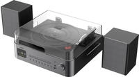 Reflexion Internetradio HiFi-Tuner Schwarz, Braun DAB+, CD-Player, Bluetooth&reg;, Inkl.