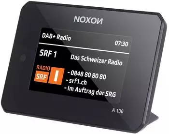 Noxon A 130 schwarz Audio Adapter DAB+/UKW & Internet-Radio (323613)